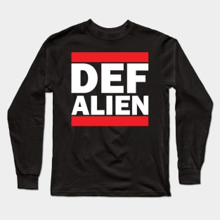 DEF ALIEN DMC (Def Alien RMX Series) white Long Sleeve T-Shirt